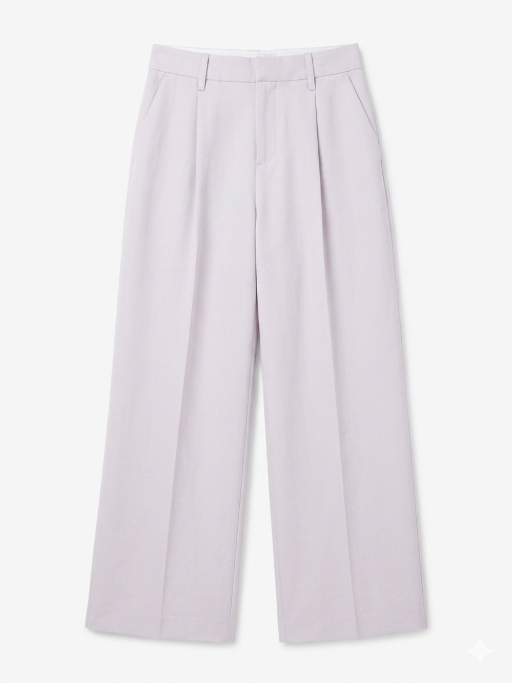 House of Harlow 1960 x Revolve Renaldi Pleated Wide Leg Pants 4 Lilac Purple